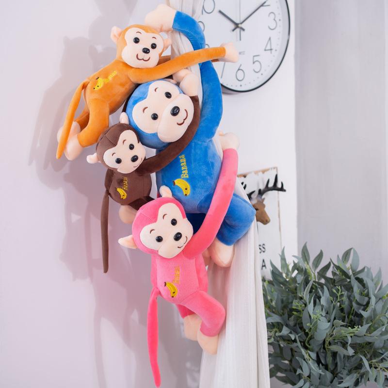New Cute Long-arm Monkey Doll Plush Toy Pillow Doll Rag Doll Gift