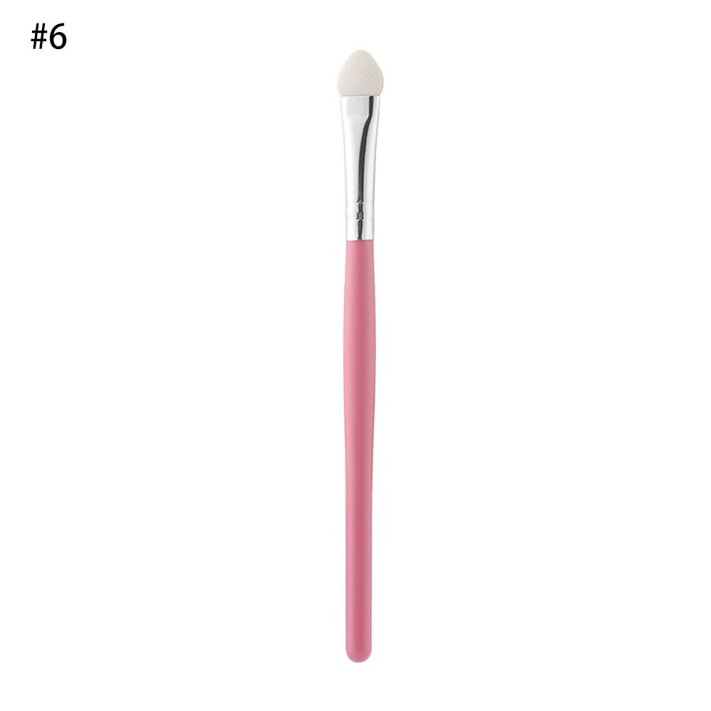 Long handle Portable Cosmetic Makeup Tools Eyeshadow Brush Eyebrow Sponge Stick Eyeliner