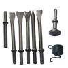 Heavy Duty Smoothing Air Hammer Pneumatic Chisel Bits Tools Pneumatic Chisels with Spring for Construction Repair Task