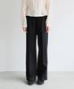 MOUI Wool Banding Slacks (Black)