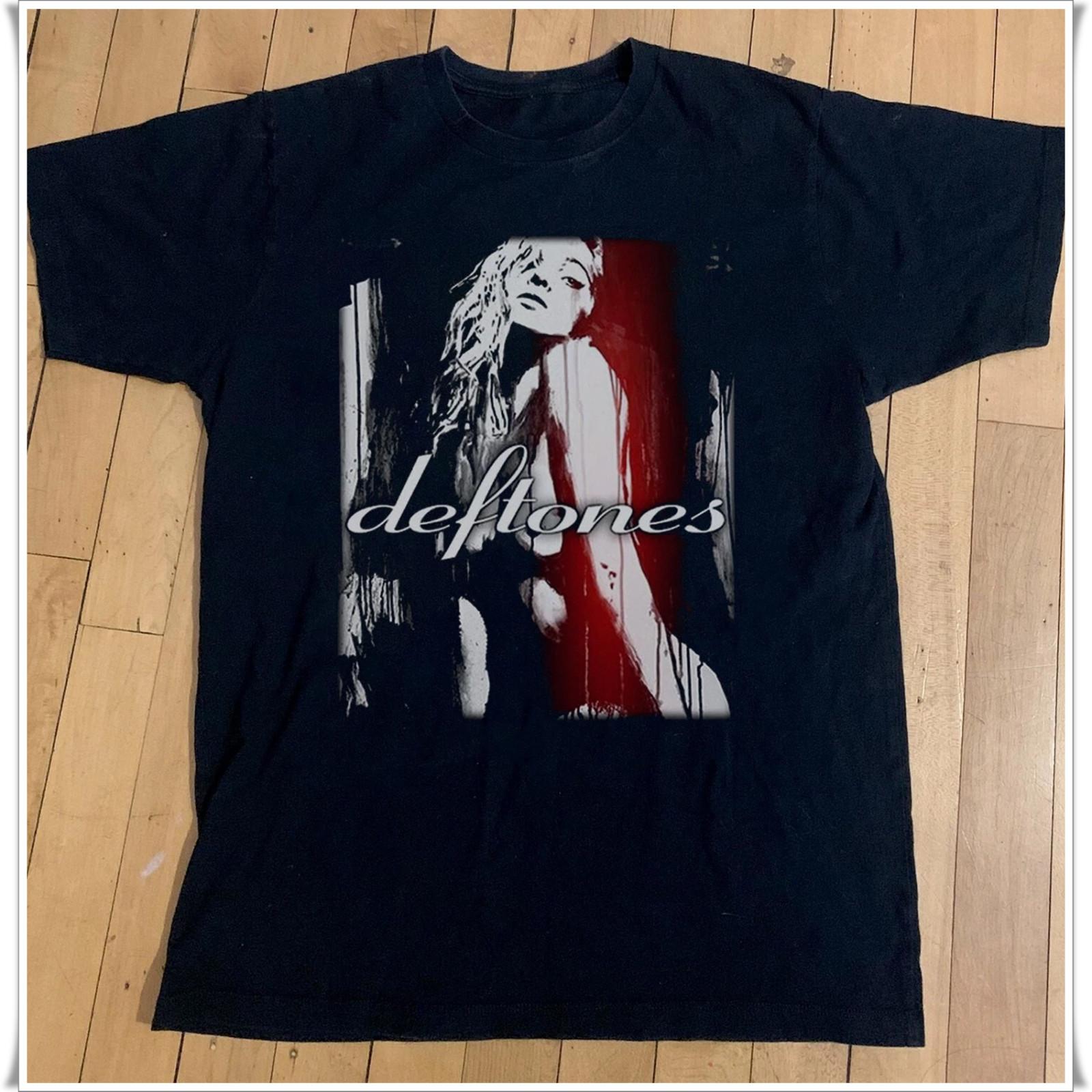 HOT! Deftones Girl T-shirt, Unisex Black Cotton T-shirt, Size S-5XL XXL
