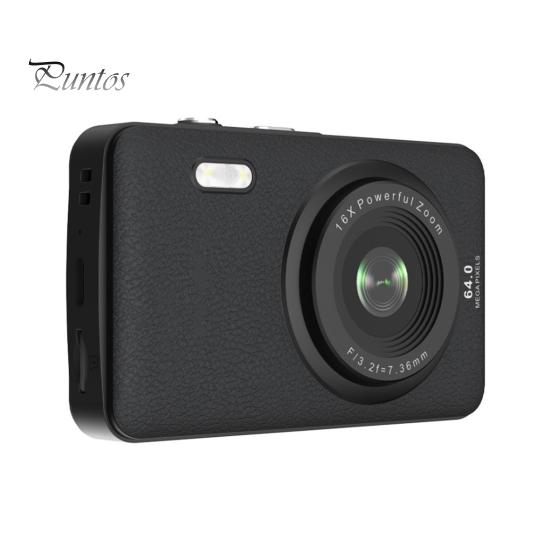 

Детская цифровая камера с простым управлением, эргономичным дизайном, большим ЖК-экраном, совместимая с перезаряжаемым аккумулятором и считывателем чёрный