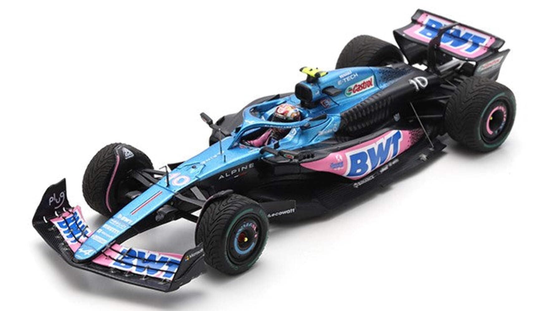 

Spark Alpine A523 BWT F1 Team 2023 Monaco GP 7th place Gasly 1/43 #10 P.
