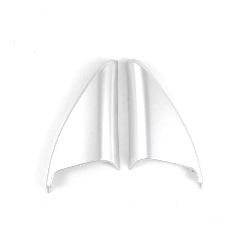 Car Window A-pillar Panel Triangle Cover Carbon Fiber Color Trim For Mercedes Benz A Class W177 - Interior Accessories