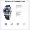 Forsining Men's Fashion Leisure Tourbillon Multi-function Automatic Mechanical Watch