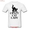 Crazy Cat Lady Shirt Lovers T Size S 6xl Vintage Slightly Designer Clothes Breathable Comfortable Streetwear Vintage