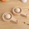 Round Wood Dumpling Skin Maker Ball Rolling Manual Dumpling Maker Dumpling Skin Press Reusable Dumpling Ravioli Maker Tools