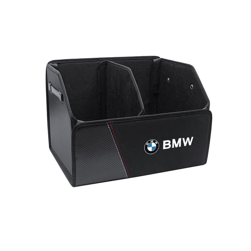 SNLL4 Car Interior Trunk Storage Box Leather Tools Case Anti-scratch High-capacity Bag For BMW M M3 M5 X1 X2 X3 X4 X5 X6 X7 G20 G30 6G