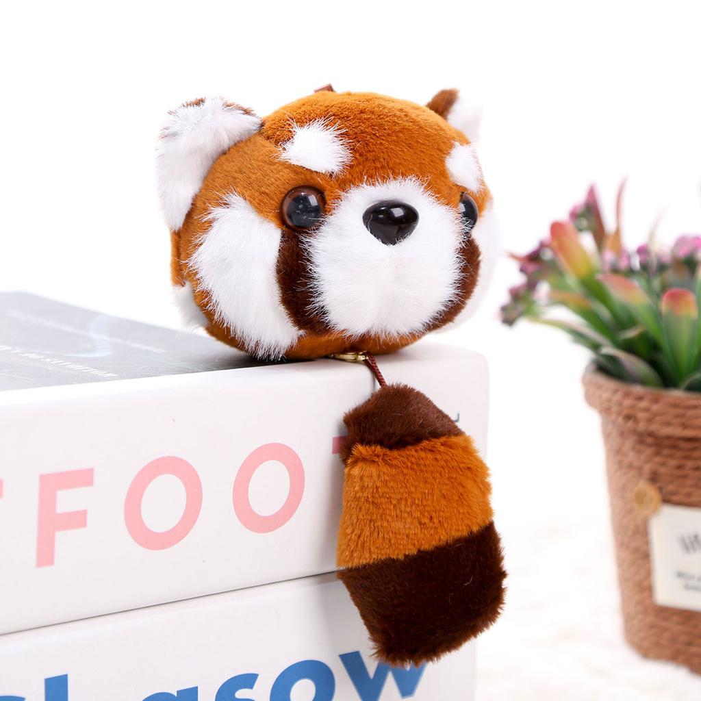 Little raccoon pendant, little doll keychain, bag, plush toy, birthday gift, girl's rag doll.