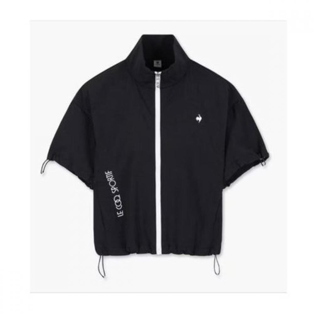 Le Coq Sportif Women S SeerSucker Short SLeeve Jacket Qp222ojk61 WYL yellow/90 M