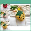 Adorable Girls Plush Strawberry Chain Shoulder Bag 2023 New Korean Style Princess Accessory Coin Purse