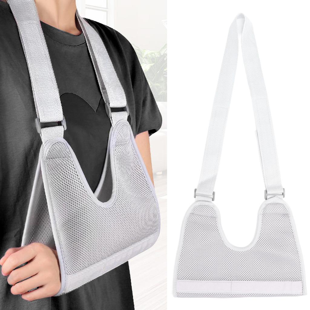 Arm Sling Forearm Adjustable Breathable Sling Shoulder Immobilizer for Fracture Shoulder Dislocation