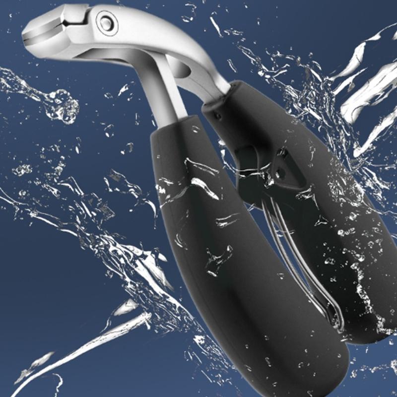 Toenail Clippers Professional Thick & Ingrown Nail Clippers for Men & Seniors Podiatrist Recommended Pedicure Clippers
