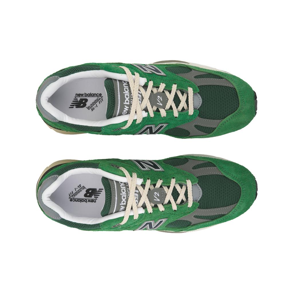 Teddy Santis x New Balance 991v2 Fabriqué en Angleterre Grounded Pastels Pack - Baskets Unisexes Vert Minéral Comfrey Moon-Mist U991GV2