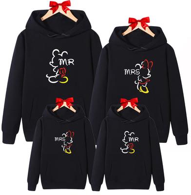 Stuihort Matching Mickey and Minnie Mouse Hoodies for Cute and Cute Couple Popular Casual Korean Style Pullover Tops for Boys and Perfect for Moms and