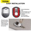 TESIN Autoschlüssel-Abdeckung für Ford Mustang 2010–2014, Autoschlüsseletui, Innenzubehör, für Ford F150 Raptor