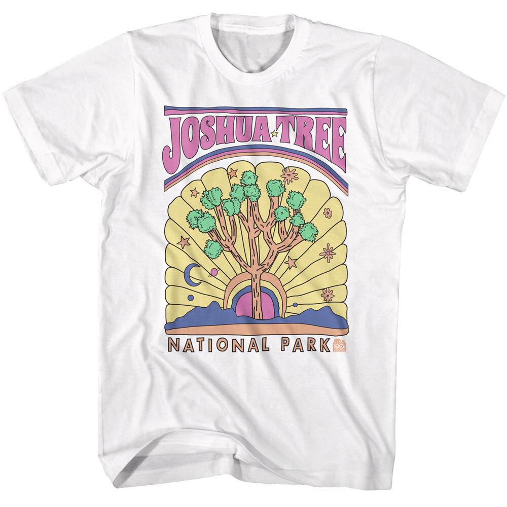 United States National Parks Joshua Tree Moon Stars Men T Shirt XL