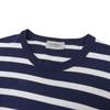 JOHN SMEDLEY Excellent condition Sea Island cotton stripe knit top, men's, navy and white, size M tops M Navy / WhiteUsed