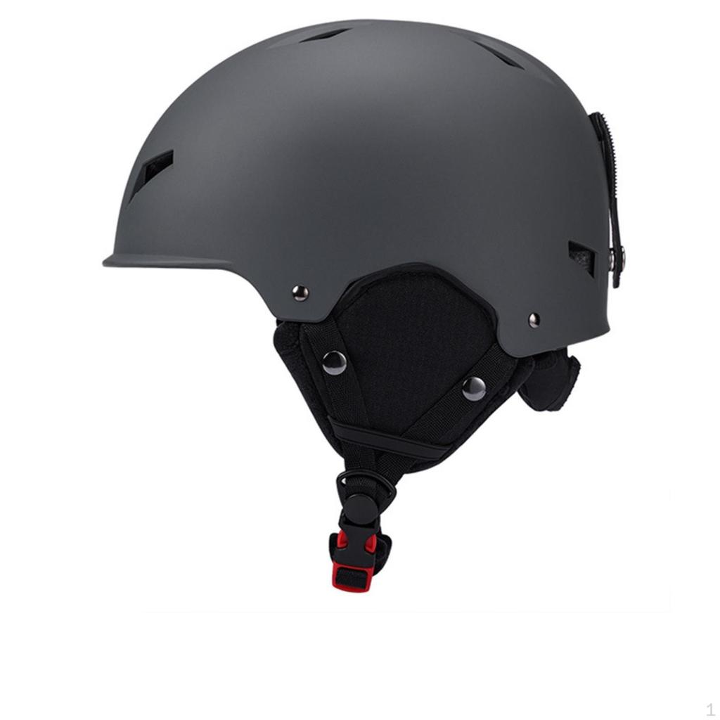 Ski Helmet Snug Skate Rigid Exterior for Skaters, Snowboarders, Skiing, Skating, Snowboarding