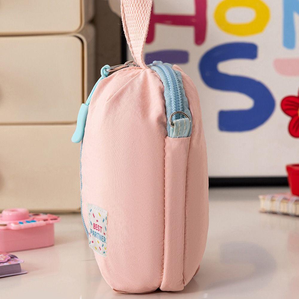Fashion Multi-functinal Sanitary Napkin Storage Bag Macaron Color Lightweight Organizer Bag Mini Makeup Bag Travel Essential