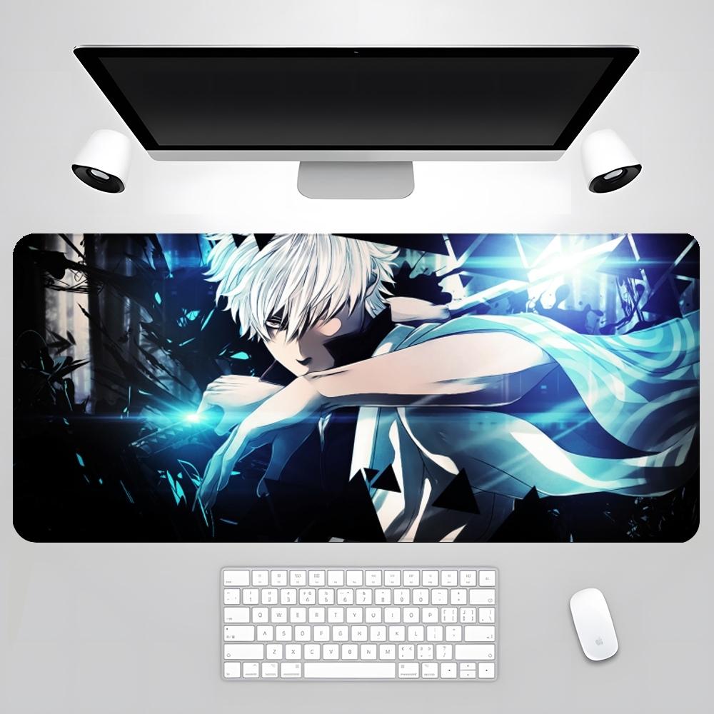 

Anime Gintama Sakata Gintoki Mouse Pad Gamer Pc Gaming Accessories Rubber Mat XXL Deskmat Mats Keyboard Cabinet Mause Laptops 600x300x2mm