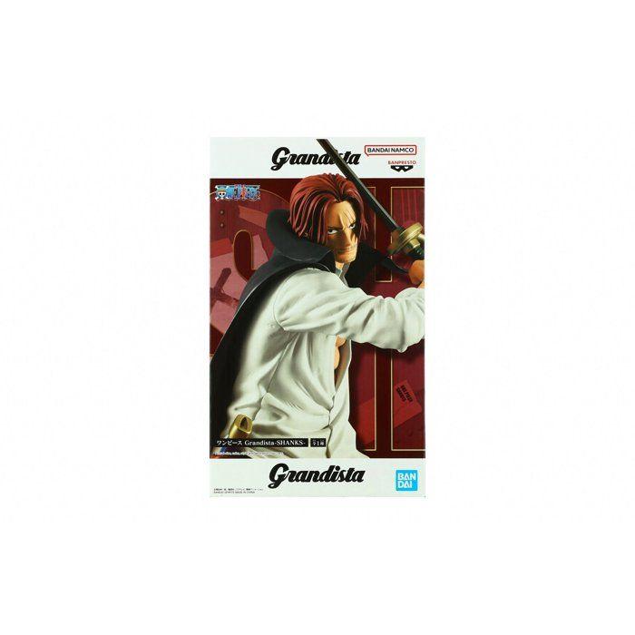 Figurine - BANDAI - Grandista - Shanks - PVC détaillé - Katana inclus - Boîte collector