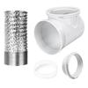 Dryer Vent Connection Kit Tumble Dryer Connector 90 Degree Dryer Vent Hose Pressure Dryer Connector Easy Installation