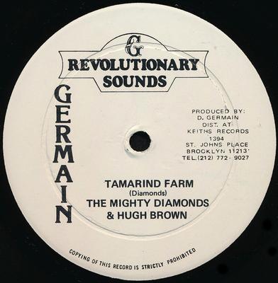 12inch Record MIGHTY DIAMONDS & U BROWN - Tamarind Farm NONE Revolutionary S Jamaica Reggae, Ska & Dub Used