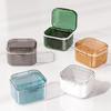 Denture & Retainer Portable Storage & Cleaning Box