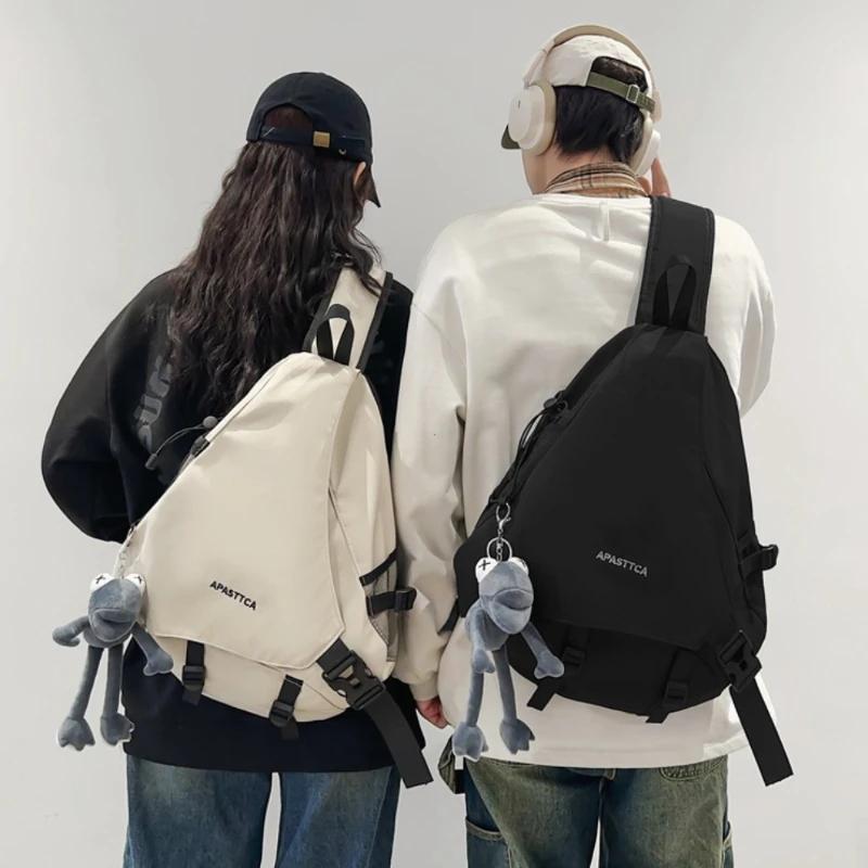 New Chest Bag Men's Crossbody Bag Multi Functional Casual One Shoulder Backpack Large Capacity Messenger Bags for Men Bolsa