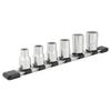 TONE Socket Set Includes 6 Pieces 12-Point (with Holder) HD406, 12.7mm (1/2") Drive,