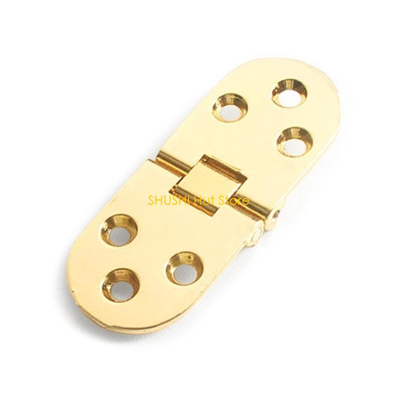 Zincs Alloy Folding Table Hinges 180 Degree Furniture Hinges Adjustable Cabinet Door Concealed Hinge Furniture Hardware D57B