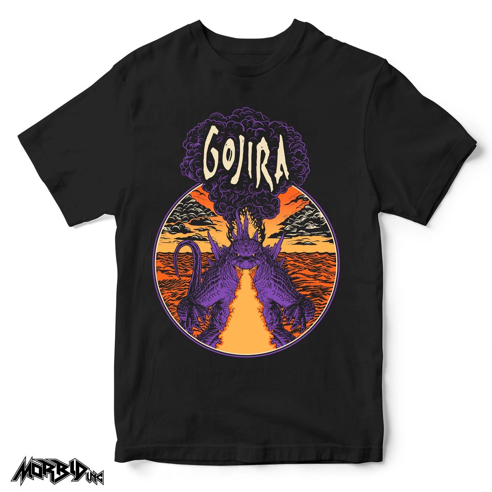 Gojira Kaiju T-Shirt: Vintage Godzilla Inspired Metal Tee 3XL