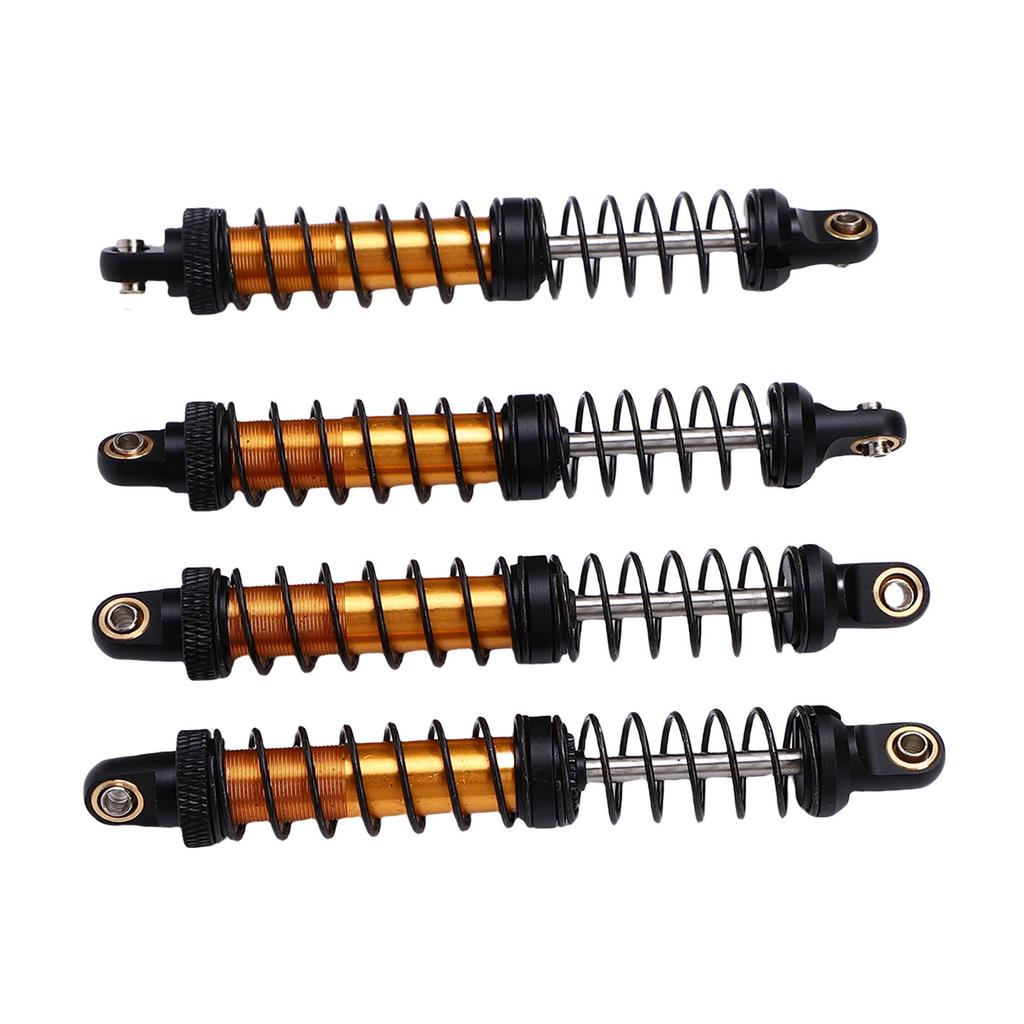 4pcs RC Car   Alloy 100mm Double Springs Shock Damper for 1Celsius10 RC Crawler Off Road Car