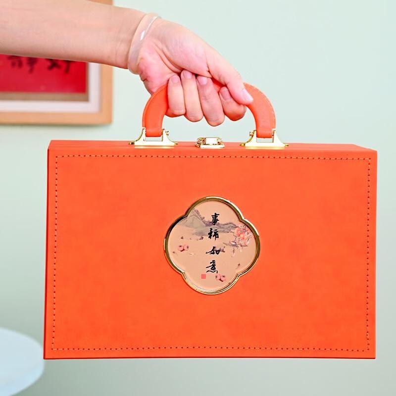 Shangqi Auspicious Persimmon Ceramic Teaware Gift Set