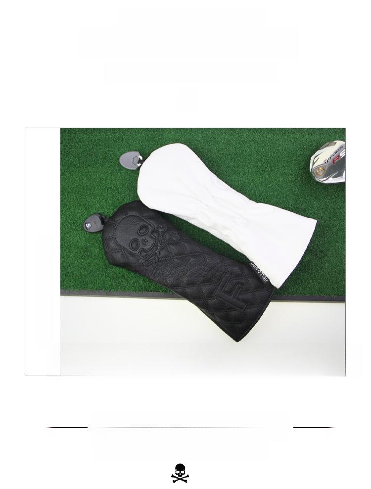 Copertura Impermeabile per Mazza da Golf con Teschio di Diamanti: Protegge i Legni 1/3/5/UT