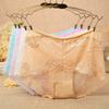 High Waist Women's Panties Sexy Hollow Lace Panties Comfortable Breathable Shorts