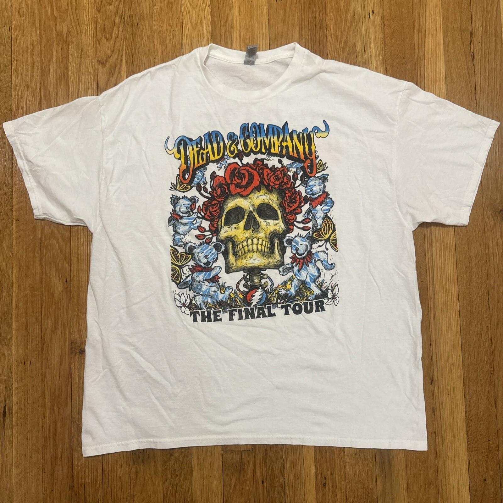 Grateful Dead And Company 2023 The Final Tour Size XXL Mens . Unisex T-Shirt XXXXL