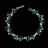 Bracelet Charm Élégant pour Femme Incrusté de Cristal Mode Bijoux de Fiançailles Mariage