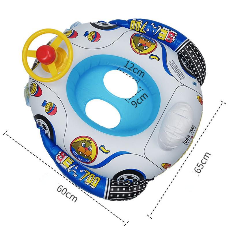 Baby Swimming Ring, Inflatable Swimming Hoop Swimming Seat, Swimming Trainer, Inflatable Car Swimming Ring, Baby Swimming Trainer Seat From 3-36Months