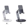 360° Rotate Metal Desk Mobile Phone Holder Stand For iPhone iPad Xiaomi Adjustable Desktop Tablet Holder Table Cell Phone Stand