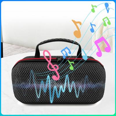 Travel Protective Bag EVA Speaker Pouch Bag Dustproof Carrying Organizer Storage Bag for Marshall Middleton II for JBL Charge 6