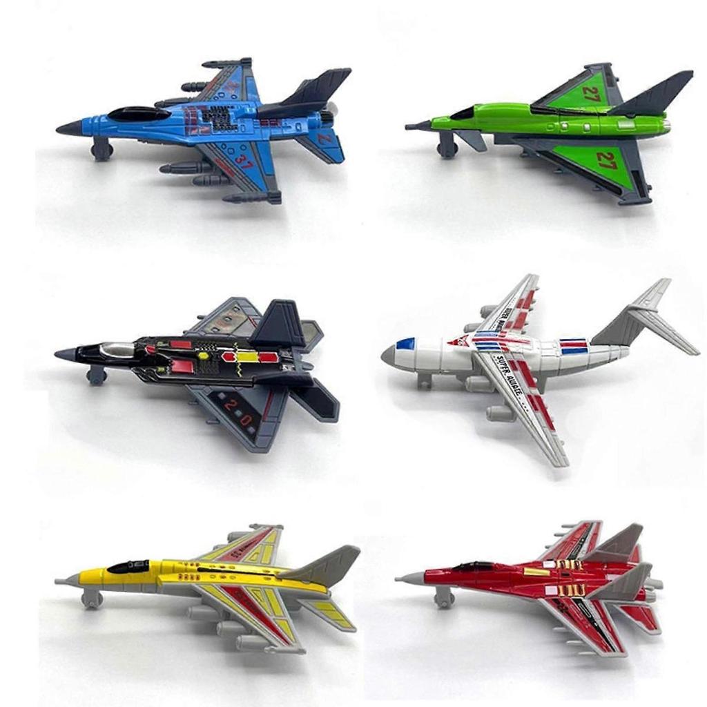 6Pcs Alloy Metal Aircraft Models Models Airplane for Collections Kids Adults