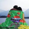 SpongeBob: Mr. Krabs Obsessed with Money–Wall of Banknotes Blanket Soft Multifunctional Decortive Universal Throw Blankets Gift