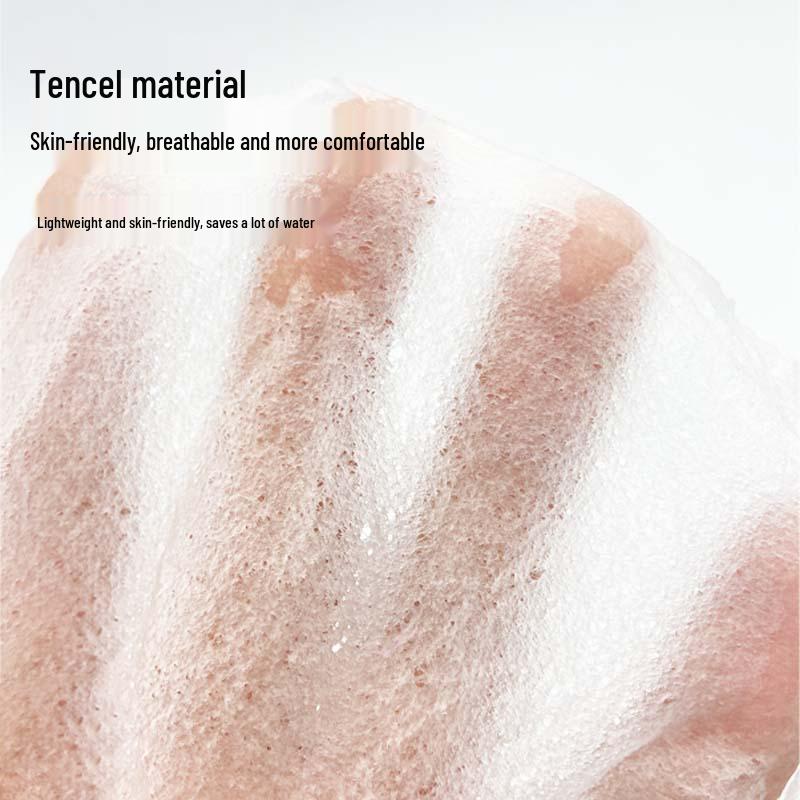 Ultracienkie Nawilżające Jedwabne Tencelowe Płatki Maski - Jednorazowe i Niewidoczne