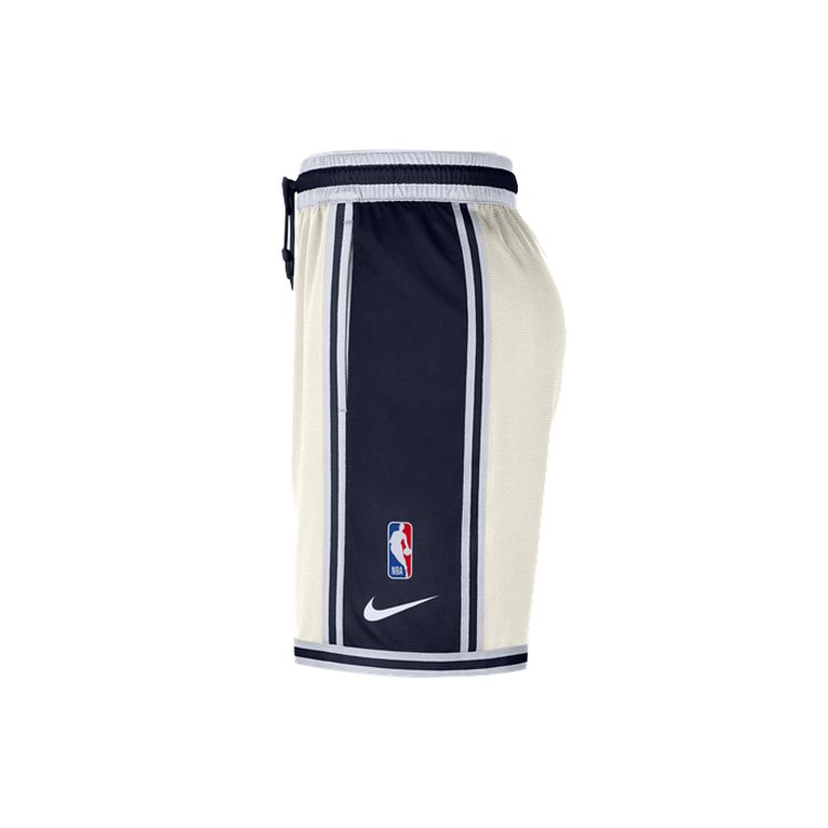 Nike Dri-Fit NBA Color-Block Drawstring Shorts Men Bottoms Phantom White DR2076-030