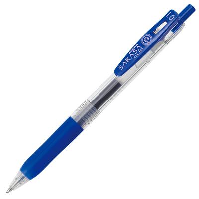 Zebra Sarasa Clip Gel-kulspetspenna, 1,0 mm, Blå, 10-pack, B-JJE15-BL
