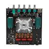 BT Power Amplifier Board Stereo 2.1 Channel Built in Cooling Fan USB Amplifier Board DC15‑36V