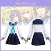 Elegant Polyester Cosplay Costume For Anime Fans Ideal For Summer Conventions