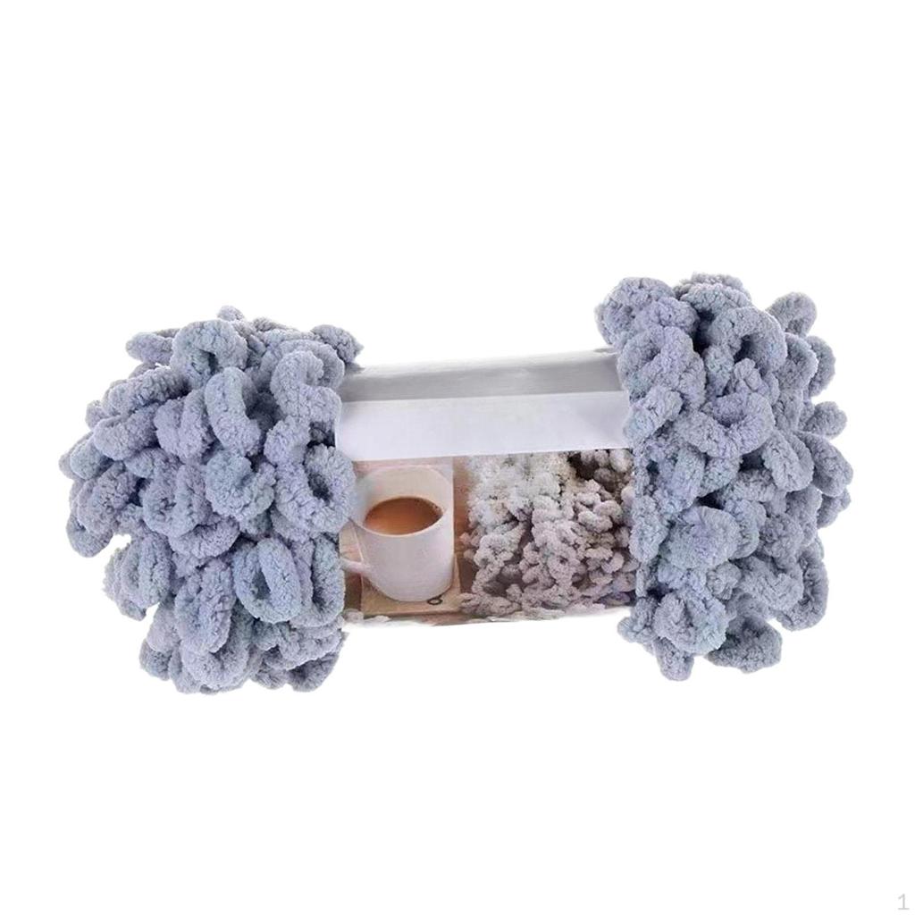 Dickes Wollgarn Voluminös Weich Sommer DIY Häkeln Armstricken Kissen Decke Stricken für